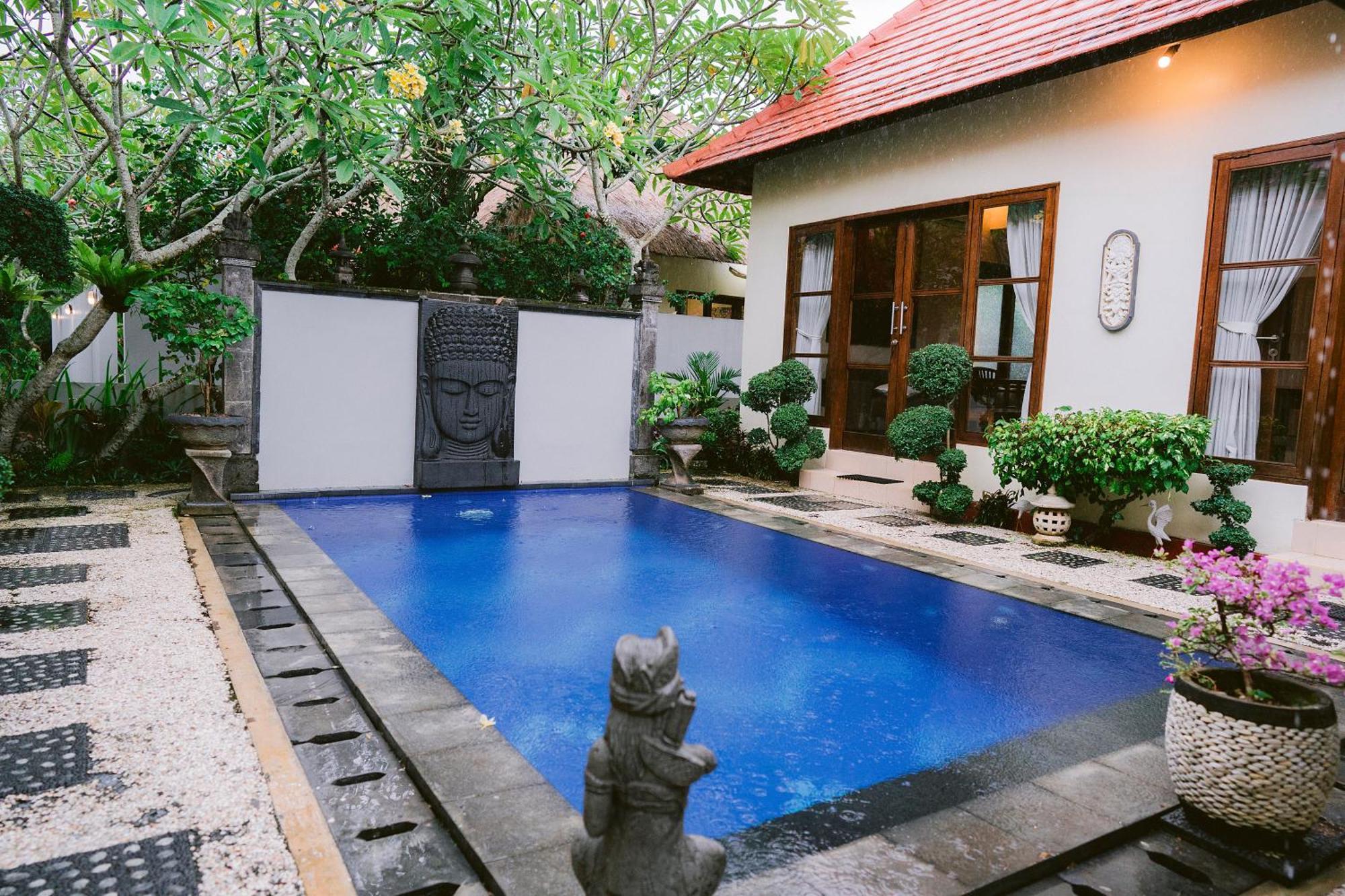 Medewi Bay Retreat Hotell Pulukan Rum bild