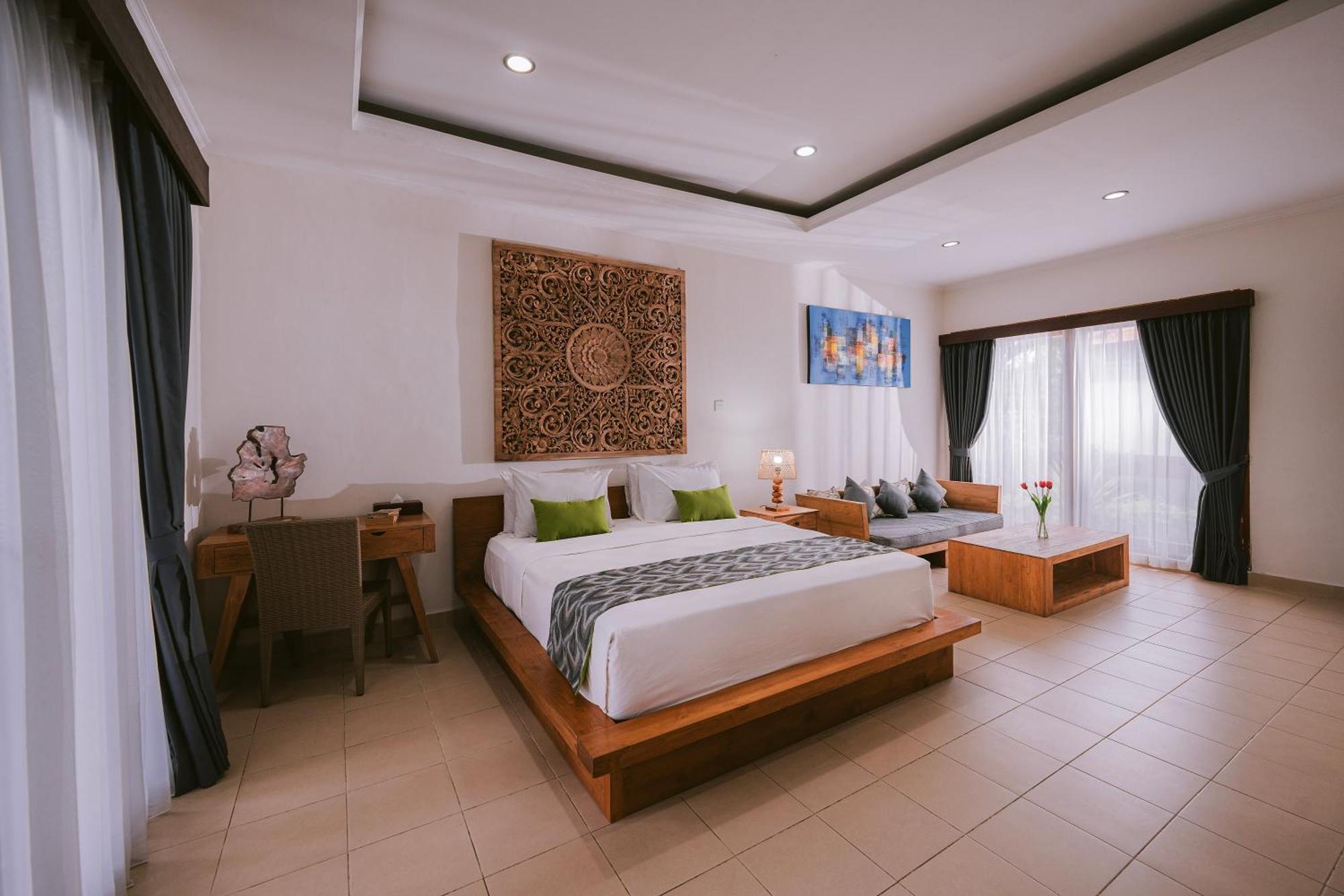 Medewi Bay Retreat Hotell Pulukan Rum bild